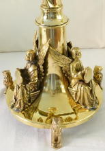 High Altar Set of six Candlesticks in Hardman Style